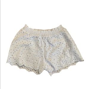NWT Zara Lace Eyelet Shorts